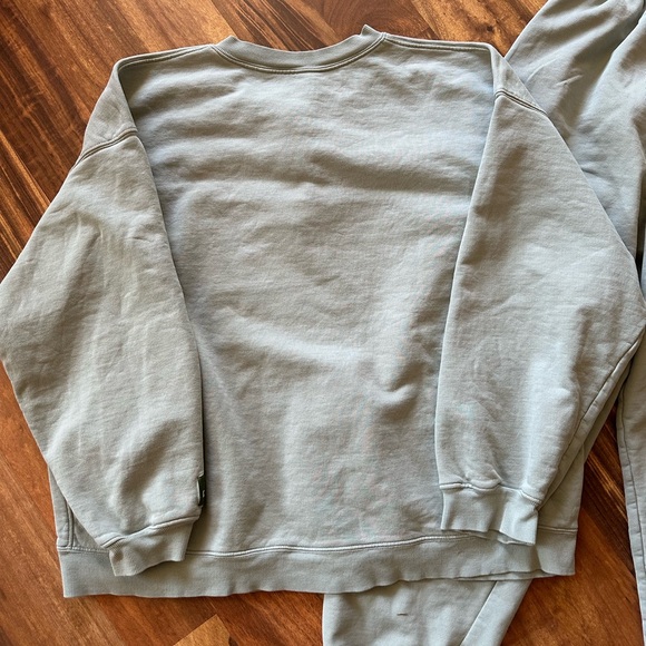 Daily Drills Oversized Henley Top and Joggers with Buttons - Picture 8 of 14